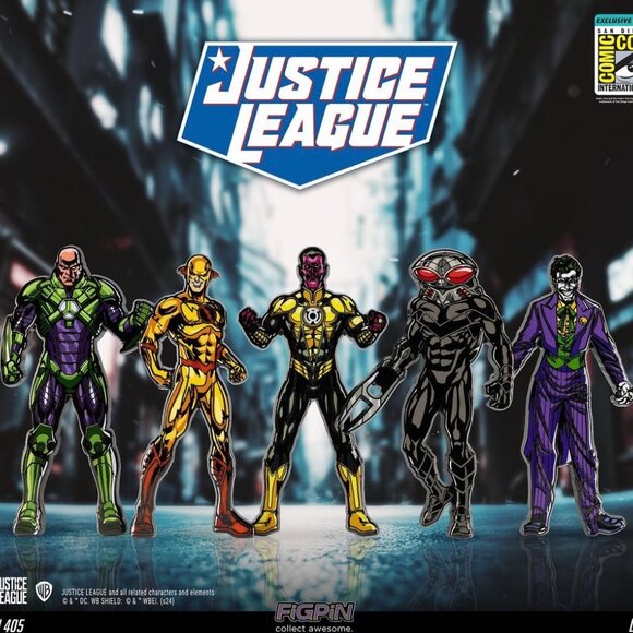 2024 San Diego Comic Con DC Justice League Villains Box Set Limited 500